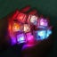 8Pcs LED Light Up Ice Cubes Baby Kids Bath Toy Shower Luminous Toy Decor Carousel 4