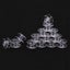 25Pcs Empty BobbinsSewing Machine Spools for Janome Brother Elna Singer Bobbins Carousel 5