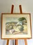 Minnie Frances White (1891-1983) Watercolor ''Old Signal Station''Tauranga Carousel 1