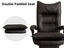 Office Chair with Footrest PU Coffee Carousel 6