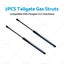 2PCS Tailgate Gas Struts Set Suitable For Peugeot 207 Hatchback 9659789480 Black Carousel 16