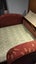 Couch (fold out)+ Armchair in original Vintage Golden Wheat Sheaf design Carousel 13