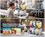 Commercial Slushy Machine 15Lx3 Tank Margarita Smoothie Frozen Drink Maker Carousel 17