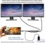 USB-C Dual HDMI Splitter - Sync 2 Display Screens From Computer - 4 In 1 Adaptor Carousel 3