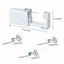 6pcs Disposable Nose Ear Piercing Unit Earring Gun Kit DIY Home Piercer Pierce Carousel 9