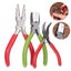 3PCS Round Nose Pliers Beading Jewellery Making Tools Wire Cutters Combo Kit Carousel 1