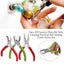 3PCS Round Nose Pliers Beading Jewellery Making Tools Wire Cutters Combo Kit Carousel 2