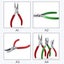 3PCS Round Nose Pliers Beading Jewellery Making Tools Wire Cutters Combo Kit Carousel 5