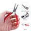 3PCS Round Nose Pliers Beading Jewellery Making Tools Wire Cutters Combo Kit Carousel 7
