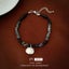 Handmade Retro Pearl Drawstring Bracelet with Metal Beads Carousel 2