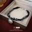Handmade Retro Pearl Drawstring Bracelet with Metal Beads Carousel 3