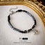 Handmade Retro Pearl Drawstring Bracelet with Metal Beads Carousel 4