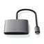 SATECHI Aluminum 4 Port USB-C Hub - Space Grey [ST-UC4PHM] Carousel 3