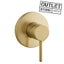 ELEMENTI SPLASH LUX SLIDE SHOWER PACKAGE - BRUSHED BRASS Carousel 4