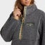 Billabong Horizon Mock Neck Half Zip Fleece - Charcoal Carousel 2