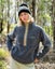 Billabong Horizon Mock Neck Half Zip Fleece - Charcoal Carousel 3