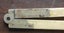 RULER FINE BONE FOLDING TWO FOOT RULER ( 610 mm by 8 mm ) 1850-65 Carousel 3