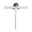 Shower Squeegee with Suction Cup Streak-Free Cleaning for Window-White Carousel 1