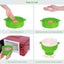 2 Pcs Silicone Popcorn Makers Collapsible with Lid for Microwave Carousel 4
