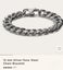 Stainless steel men’s curb chain silver Carousel 1