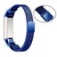 Fitbit Alta HR Milanese Loop Strap Blue Carousel 2