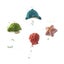 PlanToys Sea Life Bath Set Carousel 1