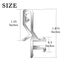 10pcs Plastic Blind Clips Clear Window Blind Clips Portable Valance Clips Carousel 2