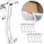 10pcs Plastic Blind Clips Clear Window Blind Clips Portable Valance Clips Carousel 14