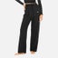 Roxy Rise & Vibe Rib Wide Leg Pants - Anthracite Black Carousel 1