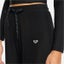 Roxy Rise & Vibe Rib Wide Leg Pants - Anthracite Black Carousel 2