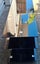 Long TV Stand, Dark Glossy Tempered Glass Shelves (OMP brand) Carousel 2