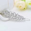 Silver Crystal Bridal Hair Clip "Sharnal" Carousel 2