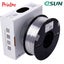 eSUN SILK PLA SILVER 1.75mm 3D PRINTER FILAMENT 1kg/2.2lbs Carousel 8