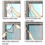Protector DIY Window Mesh Door Curtain Net Mosquito Fly Bug Insect Screen Carousel 7