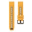 26mm Silicone Replacement Strap for Garmin Descent Mk1/Mk2/Mk2i Orange&Black Carousel 4