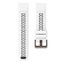 26mm Silicone Replacement Strap for Garmin Descent Mk1/Mk2/Mk2i White&Black Carousel 4
