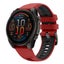 26mm Silicone Replacement Strap for Garmin Descent Mk1/Mk2/Mk2i Red&Black Carousel 1