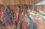 Amazing vintage screenprinted curtain Carousel 13