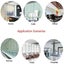 25mm Roller Blind Fittings Kit Brackets Chain Spares Set Blind Parts Replacement Carousel 8