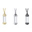 Cylinder Ashes Urn Necklaces Glass Tube Vial Creamation Locket Pendant Keepsake Carousel 1