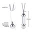 Cylinder Ashes Urn Necklaces Glass Tube Vial Creamation Locket Pendant Keepsake Carousel 2