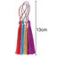 60Pcs Decor Tassels Trim Tassel Silk Handmade Sewing Craft Cotton Trimming Lace Carousel 12