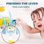 Baby Bath Bubble Machine Ice Cream Foam Maker Bathtub Toy With 4 pcs Ice Crea... Carousel 3