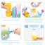 Baby Bath Bubble Machine Ice Cream Foam Maker Bathtub Toy With 4 pcs Ice Crea... Carousel 5