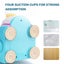 Baby Bath Bubble Machine Ice Cream Foam Maker Bathtub Toy With 4 pcs Ice Crea... Carousel 7
