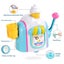 Baby Bath Bubble Machine Ice Cream Foam Maker Bathtub Toy With 4 pcs Ice Crea... Carousel 8
