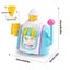 Baby Bath Bubble Machine Ice Cream Foam Maker Bathtub Toy With 4 pcs Ice Crea... Carousel 9