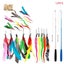 Cat Kitten Toy Feather Bell Wand Teaser Rod Interactive Play Pet Toys Gift 12Pcs Carousel 3