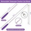 Cat Kitten Toy Feather Bell Wand Teaser Rod Interactive Play Pet Toys Gift 12Pcs Carousel 4