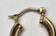 9ct 3-Tone Gold Hoop Earrings - *Broken* - 1.8gm - 175923 Carousel 5